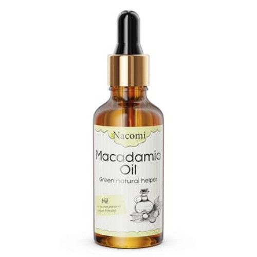 Nacomi Macadamia Oil Natural Body And Face Oil 50ml