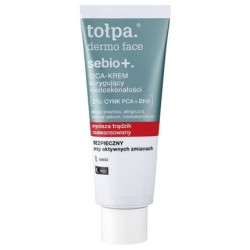 Topa Dermo Face Sebio+ Cica Night Correcting Cream Zinc Pca+Bha 40ml Topa Dermo Face Sebio+ Cica Night Correcting Cream Zinc Pca+Bha 40ml