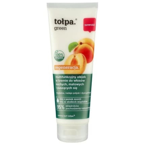 Topa Green Regenerating Multifunctional Cream Oil For Dry, Dull, And Frizzy Hair 125ml Topa Green Regenerating Multifunctional Cream Oil For Dry, Dull, And Frizzy Hair 125ml