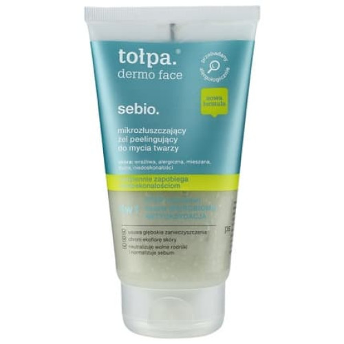 Topa Dermo Face Sebio Micro-Exfoliating Cleansing Gel For Face 150ml
