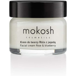 MOKOSH Firming Anti-Aging Facial Cream Rose and Blueberry 15ml