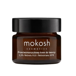 Mokosh Rejuvenation And Renewal Antiwrinkle Face Cream 05 Retinol H10 And Retinoid Hpr Rose With Berry 15ml
