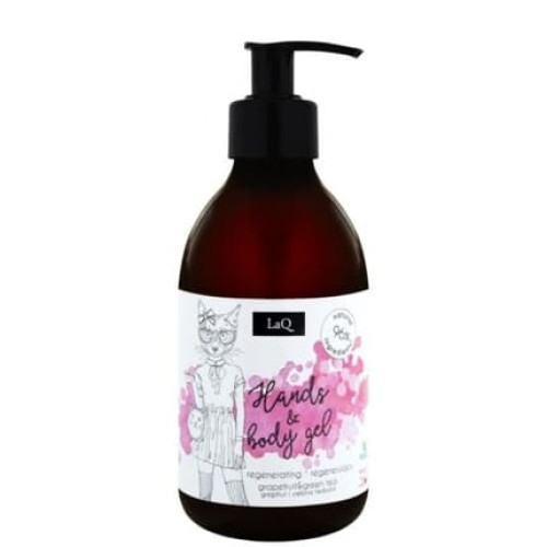LaQ Hand and Body Wash Grapefruit and Green Tea 300ml