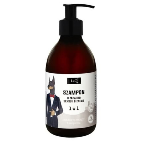 Laq Energizing Shampoo For Men With The Scent Of Sex And Business 1 In 1 300ml