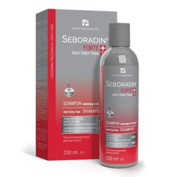 Seboradin Forte Antigray Hair Shampoo With Natural Phytopigments & Ginseng 200ml