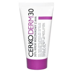 Cerkoderm 30 Urea Cream With Aha 50ml - Moisturizing Urea Cream