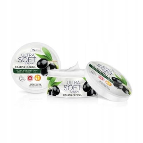 Inelia Ultra Soft Black Olive Intensively Moisturizing Face And Body Cream