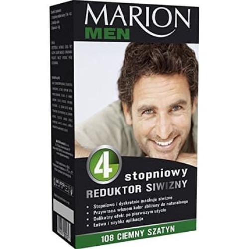 Marion Men Anti Gray Hair Treatment 15ml 108 Dark Brown