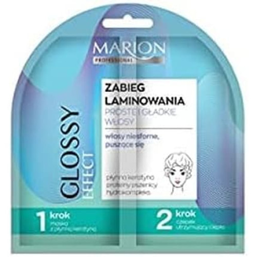Marion Professional Glossy Effect Hair Lamination Treatment for Frizzy Hair
