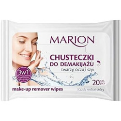 MARION Facial, Eye, and Neck Makeup Remover Wipes for All Skin Types MARION Facial, Eye, and Neck Makeup Remover Wipes for All Skin Types