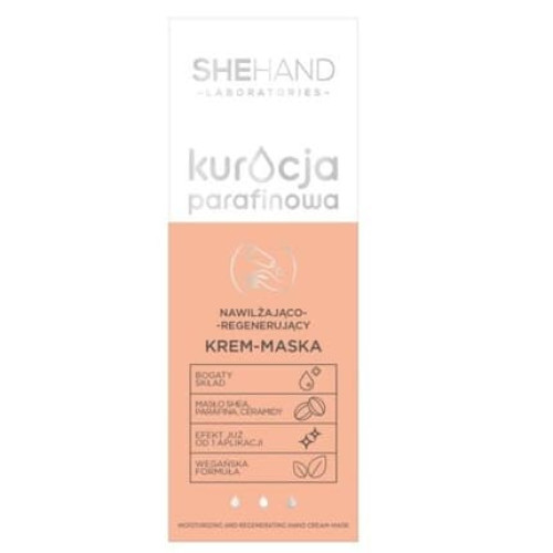 Paraffin Treatment Moisturizing and Regenerating Hand Cream Mask 75ml