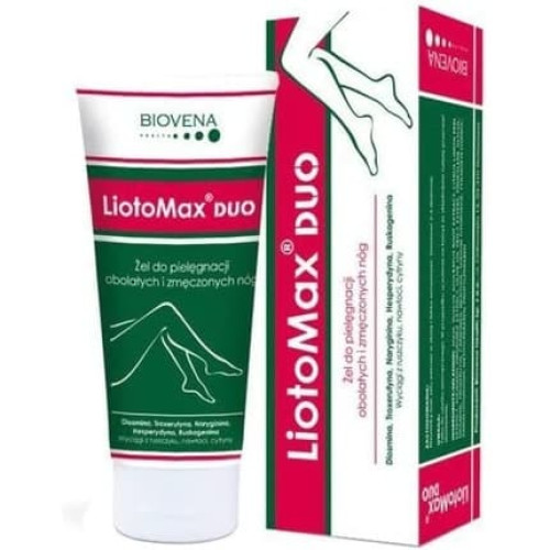 LiotoMax DUO Care Gel for Wounded and Tired Legs 100g