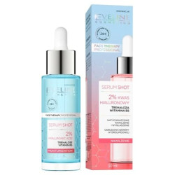 Eveline Serum Shot 2% Hyaluronic Acid Moisturizing And Smoothing Serum For Face 30ml Eveline Serum Shot 2% Hyaluronic Acid Moisturizing And Smoothing Serum For Face 30ml