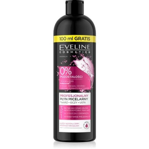 Eveline Pureskin Professional Micellar Liquid Niacinamide 3 In 1 500 Ml