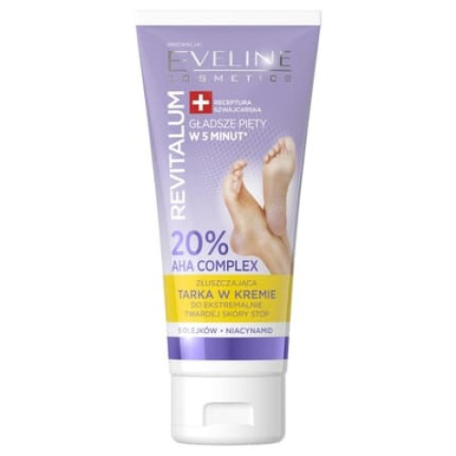 Eveline Revitallum Exfoliating Cream For Extremely Dry Skin Of Feet 75ml