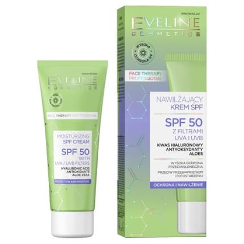 Eveline Face Therapy Professional Moisturizing Cream Spf50 30ml