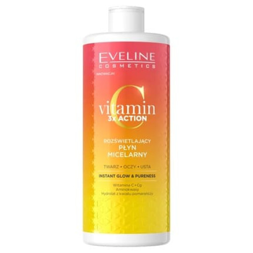 Eveline Vitamin C 3x Action Brightening Micellar Liquid 500ml