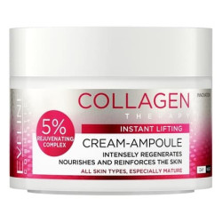 Eveline Collagen Therapy Cream Ampoule 50ml - Moisturizing And Anti-Aging Eveline Collagen Therapy Cream Ampoule 50ml - Moisturizing And Anti-Aging