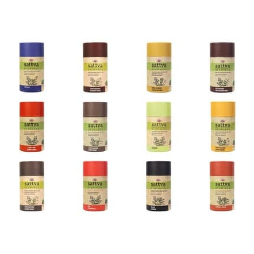 Sattva Ayurveda Natural Henna Herbal Hair Dye 150g