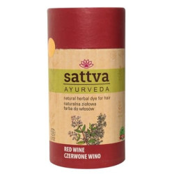Natural Hair Color in Red Wine - Double Portion of Sattva Ayurveda: Henna Hair Color for Allergies - Organic Plant Hair Color for Natural Color, Red Hair Color Volume and Shine - ECOCERT Natural Hair Color in Red Wine - Double Portion of Sattva Ayurveda: Henna Hair Color for Allergies - Organic Plant Hair Color for Natural Color, Red Hair Color Volume and Shine - ECOCERT
