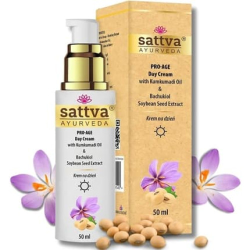 Sattva Face Cream for Men and Women - Anti-Wrinkle Pro-Age Day Cream