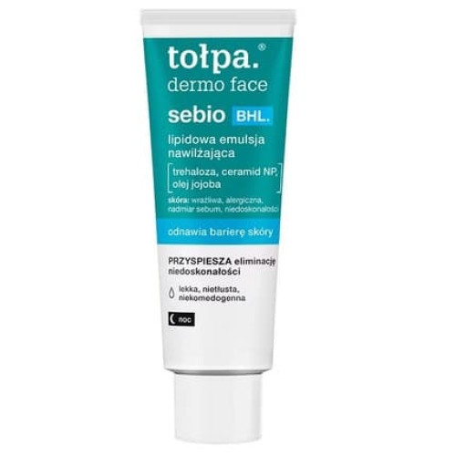 Topa Topadermo Face Sebio Bhl Moisturizing Lipid Emulsion 40ml