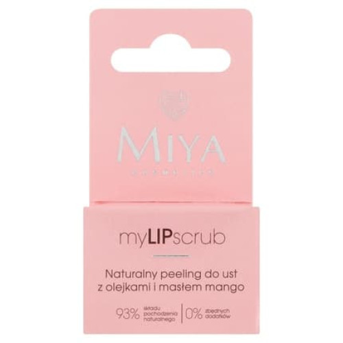 Miya Mylipscrub Natural Lip Scrub With Oils And Mango Butter 10g