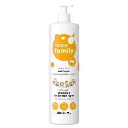 Happy Family Natural Shampoo For All Hair Types 1000ml Happy Family Natural Shampoo For All Hair Types 1000ml