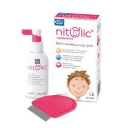 Pipi Nitolic Lice Spray 30ml + Comb - Long Term