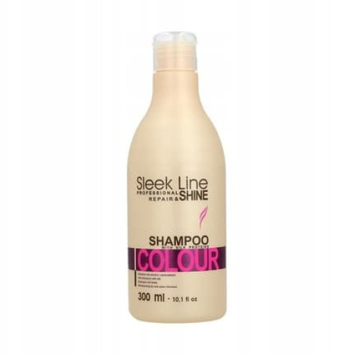 Stapiz Sleek Line Colour Shampoo With Silk For Coloured Hair 300ml