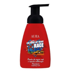 Aura Hot Wheels Hand Foam Orange 300ml Aura Hot Wheels Hand Foam Orange 300ml