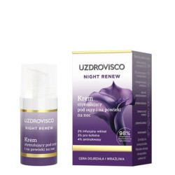 Uzdrovisco Night Renew Eye And Eyelid Stimulating Cream For Night Use 15ml Uzdrovisco Night Renew Eye And Eyelid Stimulating Cream For Night Use 15ml