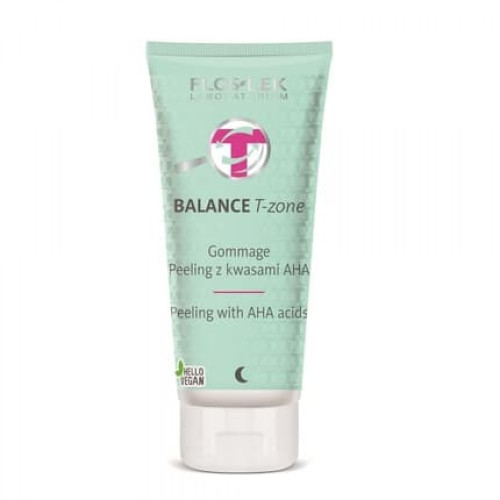 Floslek Balance T-Zone Gommage Peeling With Aha Acids 125ml