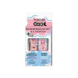 Floslek Set Vege Lip Care Lip Regeneration In 2 Steps 2x14g Floslek Set Vege Lip Care Lip Regeneration In 2 Steps 2x14g