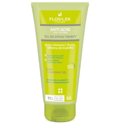 Floslek Acne Solution Daily Cleansing Gel For Face 200 Ml