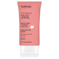 Floslek Floslek Active Hand Care Snail Cream For Hands And Nails Regeneration 50 Ml