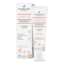 Floslek Pharma Multivit Care Moisturizing Cream For Mature And Weakened Skin With Vitamins 50 Ml Floslek Pharma Multivit Care Moisturizing Cream For Mature And Weakened Skin With Vitamins 50 Ml