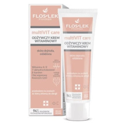 Floslek Pharma Multivit Care Nourishing Cream For Mature And Weakened Skin With Vitamins 50 Ml Floslek Pharma Multivit Care Nourishing Cream For Mature And Weakened Skin With Vitamins 50 Ml