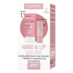 Floslek Hand & Lip Duo Care Fitocollagen Gift Set 50ml Hand Cream And Prebiotic Lip Balm Floslek Hand & Lip Duo Care Fitocollagen Gift Set 50ml Hand Cream And Prebiotic Lip Balm
