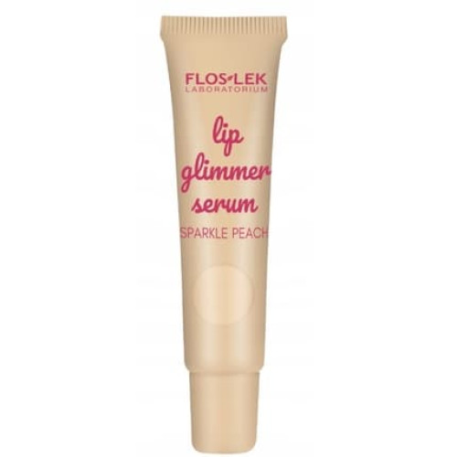 Floslek Laboratorium Glimmer Lip Serum Sparkle Peach, 14 G