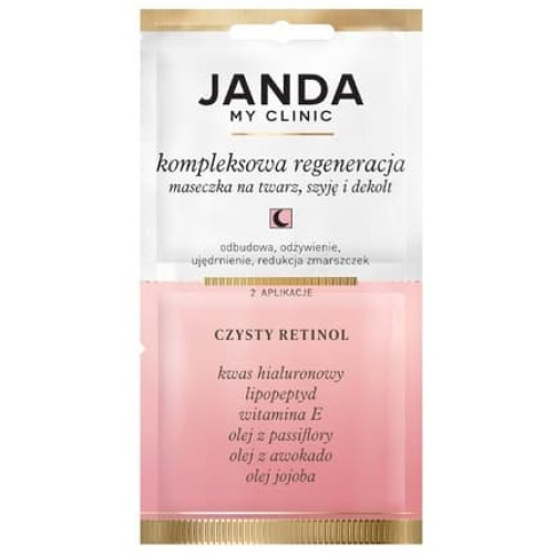 Janda My Clinic Comprehensive Night Mask Regeneration With Retinol, 8 Ml