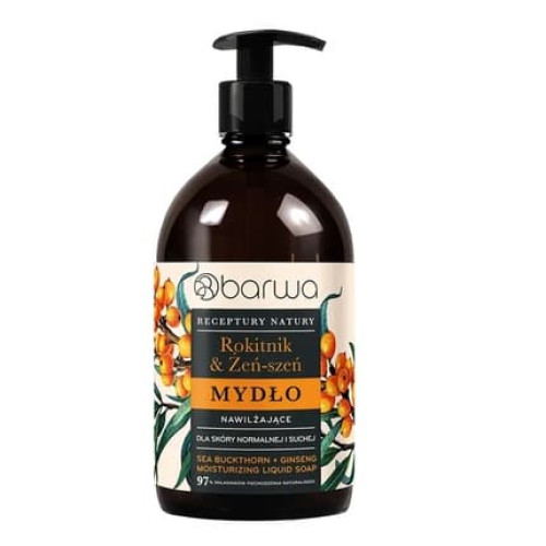 Barwa Sea Buckthorn + Moisturizing Liquid Soap 480ml