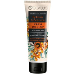 Barwa Receptury Natury Regenerating Foot Cream Sea Buckthorn & Cranberry 100 Ml