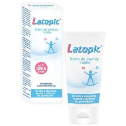 LATOPIC Cream for Face and Body Emollient for Atopic Dry Skin 75ml