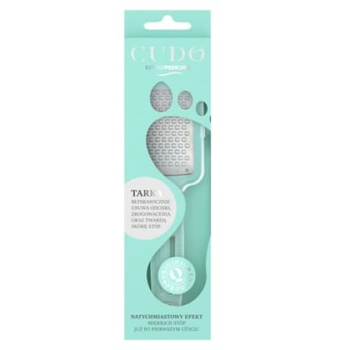 Cudo Foot Grater Express Pedicure Mint 1 Piece