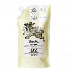 Yope Moisturising Liquid Soap Refill Pack Vanilla & Cinnamon 500ml Yope Moisturising Liquid Soap Refill Pack Vanilla & Cinnamon 500ml