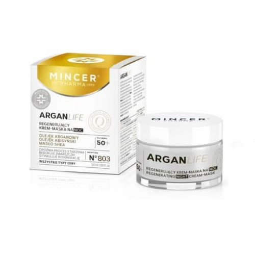 Mincer Pharma Argan Life Regenerating Night Cream-Mask No.803 50ml
