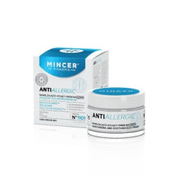 Mincer Pharma Antiallergic Moisturizing And Soothing Day Cream Against Redness No.1101 50ml