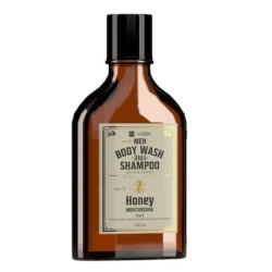 Hiskinmen Whisky 3in1 Body Wash And Shampoo For Hair And Beard Honey 330ml