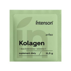 Intenson Collagen With Vitamin C And Hyaluronic Acid Dietary Supplement Watermelon 115g